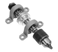 POPETPOP Siège de Roulement pour Scie à Table avec Mandrin et Poulie Compatible Perceuse à Colonne Accessoire de Travail du Bois Palier de Broche pour Menuiserie Kit de Remplacement