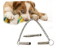 POPETPOP Sifflet pour Chien en Cuivre Massif Sifflet À pour Dressage De Chien Dispositif Anti-aboiement