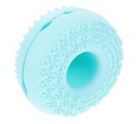 POPETPOP Silicone Makeup Brush Cleaner Bowl Donut Shape Holder Portable Cosmetic Brush Cleaner for Foundation and Eyeshadow Pinceaux Cosmétiques Lave-pinceaux Maquillage Séchage Compact