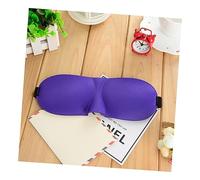 POPETPOP Sommeil 3D Lot de 3 Masques Occultants Réglables Tissu Confortable pour Dormir Voyager et Travailler Adapté à Toutes Tailles de Tête
