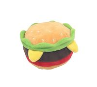POPETPOP sonore pour Chien à Pizza Chiot Jouets pour Chiens Difficiles farci Plush Plush à mâcher pour Animaux de Compagnie pour Animaux de Compagnie