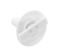 POPETPOP Sortie D'évacuation pour Climatiseur en Plastique Blanc Raccord de Tuyau D'alimentation Ca, Installation Facile pour Drainage et Gestion des Condensats en Camping