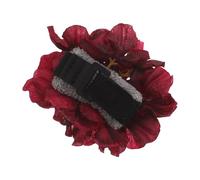 POPETPOP Sourdine pour Cordes de Guitare Électro-acoustique et Basse, Bande Bruit Réglable de Rose, 17,5 X 7,6 Cm, Accessoire Musical pour Studio, Concert et Pratique à Domicile