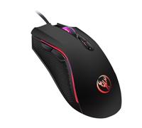 POPETPOP Souris de Jeu 1200 Dpi Réglable Lumineuse Filaire 7 Boutons | ABS Noir, Câble 150cm, Usage Notebook et Gaming, Boutons Légers, Ergonomie