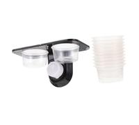 POPETPOP Station Dalimentation Robuste pour Reptiles Double Bol Mangeoire pour Lézards Ensemble De Bols Deau Et De Nourriture
