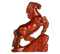 POPETPOP Statue Sculpture Main Cheval en Mini Figurine De Cheval en Œuvre d'art De Cheval Figurines De Cheval en Sculpté Main Cheval Cabré Figurines