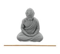 POPETPOP Statuette du Roi Singe Wukong Sculpture Mythologique pour Jardin Zen Décoration Grès pour Aquarium Ornement Culturel Chinois