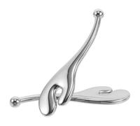 POPETPOP Stick Applicateur de Crème Contour des Yeux en Métal Argenté - Lot de 2 Bâtonnets de Massage Visage Portables pour Absorption Soin Anti-Poches et Routine Beauté Quotidienne