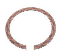 POPETPOP Sticker Décoratif Rosace Guitare Acoustique Bois Café Protection Sonore et Amélioration Résonance Accessoire Musical pour Guitaristes