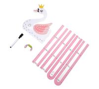 POPETPOP Sticker Mural Mesure Hauteur 3d Animal Dessin Animé Pour Garçon Et Filles, Imperméable, Autocollant Décoratif Couleur Vive, Utilisation Chambre Bébé, Kit Autocollants