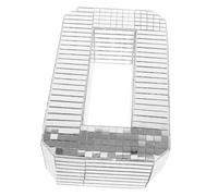 POPETPOP Sticker Mural Miroir Sticker Lettre Décoratif Alphabet Repositionnable pour Chambre pour Fenêtre