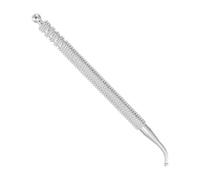 POPETPOP Stylo de Massage Auriculaire Inoxydable avec Pointe Courbée Stylo de Réflexologie pour Points et Stimulation Auriculaire Outil Pratique pour Massage et Soulagement