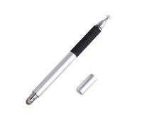 POPETPOP Stylo Tactile Stylet Téléphone et Métal Argenté pour Tablette Capacitif Pointe en Tissu Conducteur Disque Applications de Dessin