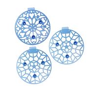 POPETPOP Support à Melon en Plastique Treillis pour Jardin Potager Lot De 3 Pièces Bleu Protection Anti-déchirure pour Pastèque Ventilation Améliorée