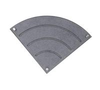 POPETPOP Support Angle Diatomite Absorbant pour Tasse Porte Gobelet Antidérapant et Égouttoir pour Évier et Salle de Bain Protection de Surface Résistante à Humidité