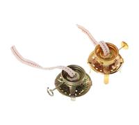 POPETPOP Support de Cheminée pour Lampe à Huile Vintage, Alliage D'aluminium, Design à Quatre Griffes, 2pcs, Combustion Stable et Prolongation Durée de Vie, pour Usage Extérieur et Urgence