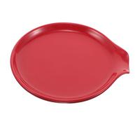 POPETPOP Support De Cuillère à Café En Céramique Porte-cuillères Support De Cuillère En Céramique Porte-ustensiles Red