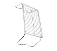 POPETPOP Support de Grill Acier Inoxydable Grille de Barbecue Portable pour Camping et Picnic Accessoire Pratique pour Cuisson Extérieure