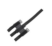 POPETPOP Support de Haut Parleur avec Sangle Élastique Polyester Fixation sans Perçage pour Enceintes sans Fil sur Vélos Poussettes et Scooters