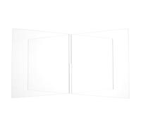 POPETPOP Support de Lecture Finition Soignée X Forme en Acrylique Transparent Étagère Compacte et Créative et Design Simple pour Bibliothèque ou Salle de Classe