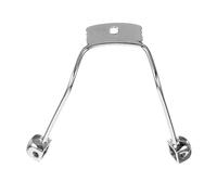 POPETPOP Support de Plaquettes Nasales en Acier Inoxydable Argenté pour Lunettes, Accessoire Polyvalent et Confortable Adapté aux Porteurs D'eyeglasses, Design Créatif de Selle