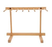 POPETPOP Support de Séchage de Pâtes en Bois de Hêtre Design Détachable et Gain de Place, Étagère Suspendue Cuisine Simple et Pratique