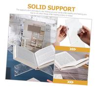 POPETPOP Support de Transparent pour Cuisine et Bureau Porte-recueil Stable et Pratique pour Lecture Confortable de Lecture Ergonomique pour Recettes et Documents