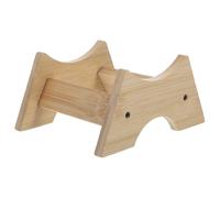 POPETPOP Support en Bois Robuste pour Distributeur de Boissons Base Stable Anti-Basculement Présentoir Polyvalent pour Carafe et Distributeur D’Eau Service Boissons - Design Pratique et