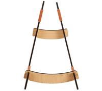 POPETPOP Support Guitare Bois pour Basse Ukulélé et Violon Stand de Sol Stable et Support Instruments Élégant et Sécurisé pour Espace Musique