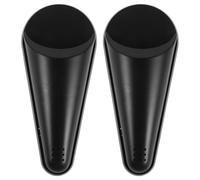 POPETPOP Support Magnétique pour Ciseaux et Sécateurs en Plastique Noir, Léger et Robuste, Organiseur Compact pour Atelier et Surfaces Métalliques, Lot de 2 Pièces