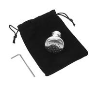 POPETPOP Support Métallique pour Diapason à Plusieurs Trous, Pied de Diapason Remplaçable avec Étui de Protection Argenté, Accessoire de Réparation pour Instruments de Musique, Usage