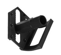POPETPOP Support Mural pour Balai et Serpillière, Rangement Abs Noir | Garage et Jardin, Stabilité et Accès Rapide, Optimisation D’espace, pour Pelles et Râteaux