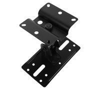 POPETPOP Support Mural Réglable pour Haut-Parleur Bras Extensible Fixation Robuste pour Plafond ou Mur Support D’Enceinte Ktv et Salon Montage Sécurisé pour Optimisation Sonore Acier