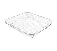 POPETPOP Support pour Friteuse à Air Acier Inoxydable Rack de Cuisson Réglable et Résistant à Haute Température Accessoire de Unique pour Four et Rôtissage Conçu pour Cuisson Uniforme Gain