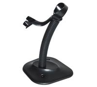 POPETPOP Support pour Lecteur de Codes-Barres Noir USB Réglable en PP | 2d Portables, Fixation Stable sans Utilisation des Mains, Comptoir D’accueil et Entrepôt, Usage Pratique