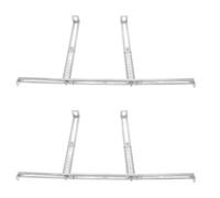POPETPOP Support pour Unité Extérieure de Climatisation Installation Facile, pour 2 Pièces Plateau de Collecte D'eau en Acier Inoxydable Camping et Entretien Résidentiel