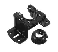 POPETPOP Support Robuste pour Lampe à Ventilateur Suspendu Kit de Montage Métal pour Plafonds Intérieur et Extérieur Compatible avec Existantes C-ring Boulon Support