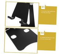 POPETPOP Support Téléphone Réglable Aluminium avec Base Antidérapante et Portable Support Bureau pour Smartphone Compatible Pixel et Modèles