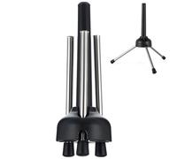 POPETPOP Support Trépied Portable pour Clarinette, Flûte, Hautbois Et Autres Instruments à Vent - Support Pliable pour Instruments de Musique, Idéal pour La Maison Et La Scène