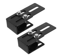 POPETPOP Supports de Fixation Applicables pour Barres Lumineuses LED de Toit Acier au Carbone Robuste 1 Paire pour Lampes Longue Portée Installation Facile pour Éclairage Tout-Usage SUV