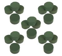 POPETPOP Supports Ronds en Boue pour Composition de Fleur 8 Cm, Lot de 20 Bases Absorbantes pour Fleurs Fraîches et Artificielles, Accessoires Écologiques pour Art Floral et Bricolage