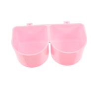 POPETPOP Suspendue pour Animaux De Compagnie en Abs Bol Ajustable pour Eau Et Nourriture pour Cage à Chien 1 Pièce pour Chiens Chats Et Petits Animaux