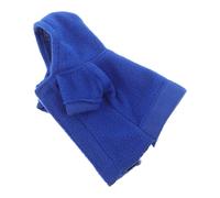 POPETPOP Sweat à Capuche Chaud et Confortable Protection Tête et Cou Bleu en Polaire pour Lézard de Compagnie et Gecko Léopard pour Cosplay et Activités Extérieures en Hiver