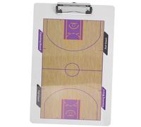 POPETPOP Tableau Basket Portable PVC Solide Tableau Stratégique Effaçable pour Entraîneur de Basket Planification de Match Outil Pratique et Robuste