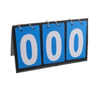 POPETPOP Tableau de Score Portable à Trois Chiffres Compteur Flip pour Football Basketball Volleyball Scoreur à Haute Visibilité pour Matchs Intenses Salle et Plein Air