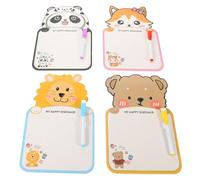 POPETPOP Tableau D'écriture Recto Verso pour Garçon et Filles de Dessin Animé avec Marqueurs Effaçables, Corde Suspendre Pratique, pour Développer la Créativité Couleur Couleur Aléatoire