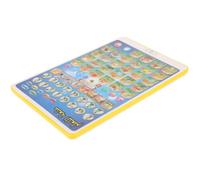 POPETPOP Tablette d'apprentissage de L'Arabe Jaune Éducatif Interactif pour Garçon et Filles Machine Ludique Portable 1 Pièce d'Éveil Cognitif pour Apprentissage Autonome