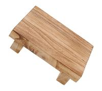 POPETPOP Tabouret Bois Décoratif Rehausseur Bois pour Décoration de Table Support de Fleurs et Œuvres Art Design Unique et Pratique pour Intérieur
