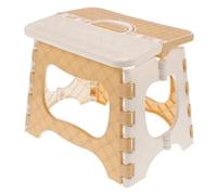POPETPOP Tabouret Pliant Portable en Plastique Grand 25X18X20Cm Salle de Bain et Pratique Escabeau Pliant pour Garçon et Filles Utilisation à Camping