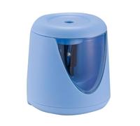 POPETPOP Taille-crayon Électrique Adorable en ABS pour Bureau et Voyage | Affûtage Automatique Rapide, Collecte des Copeaux, pour Crayons Hb, Usage Scolaire et Créatif